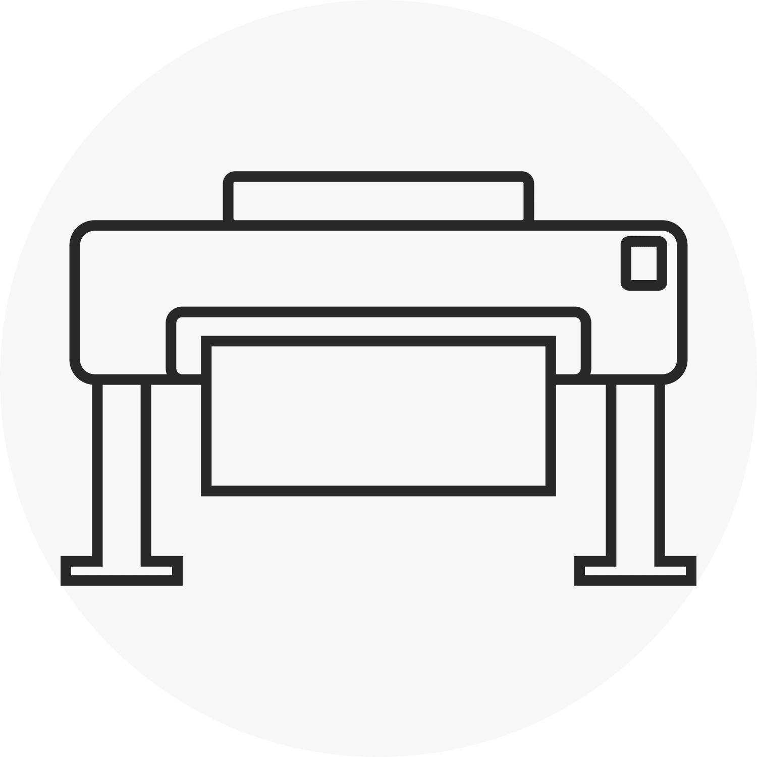 Priprava končnih datotek, tisk na različne folije, sušenje, laminiranje z UV zaščito in izrez grafike za polepitev vozila.